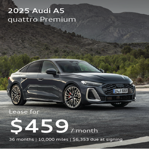 2025 Audi A5 quattro Premium front facing